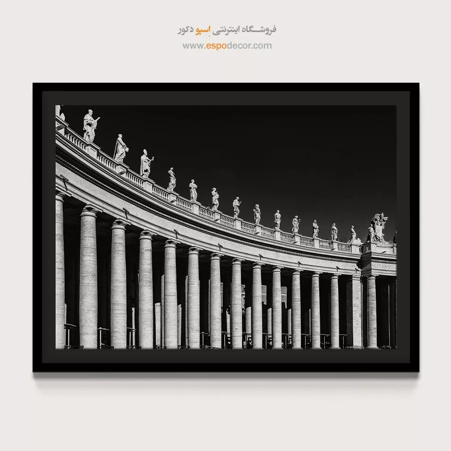 تابلو آثار معماری جهان - اسپو دکور