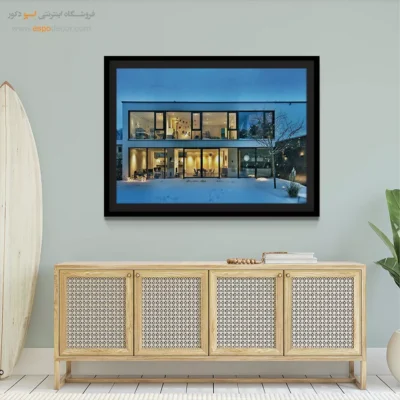 تابلو آثار معماری جهان - اسپو دکور