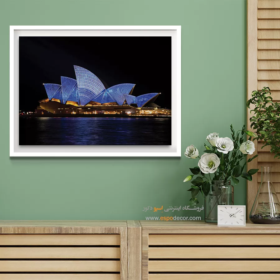 تابلو آثار معماری جهان - اسپو دکور