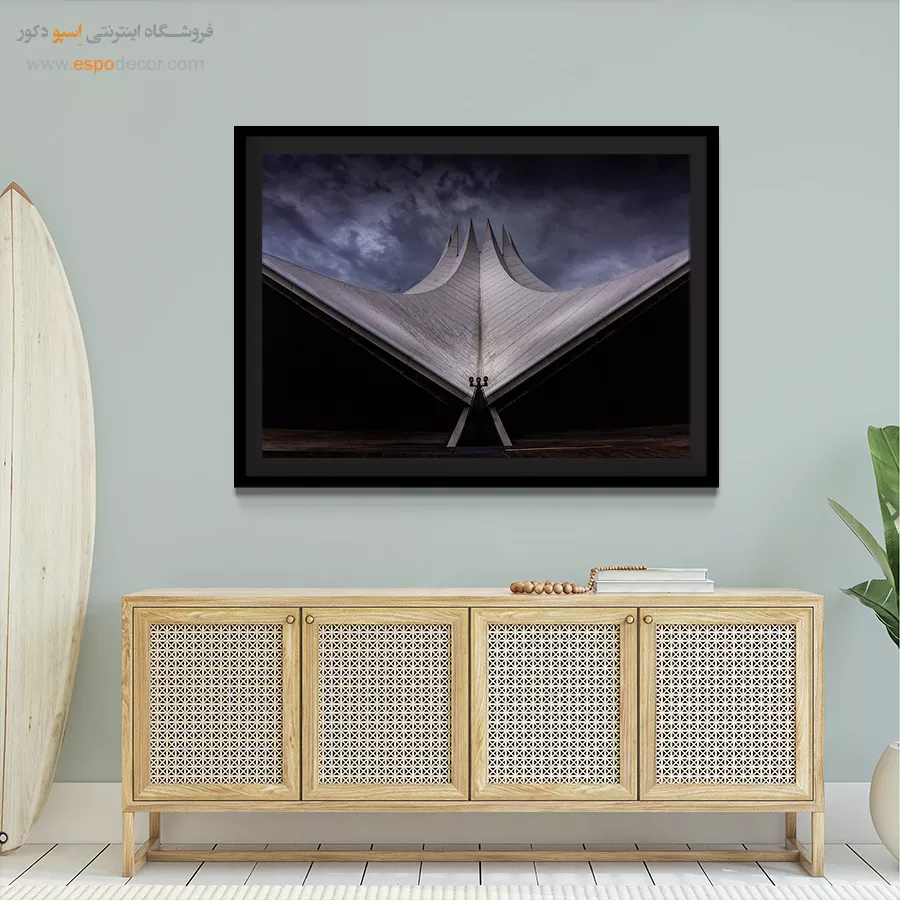 تابلو آثار معماری جهان - اسپو دکور