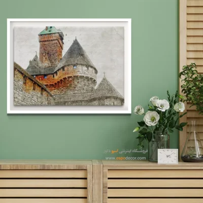 تابلو آثار معماری جهان - اسپو دکور