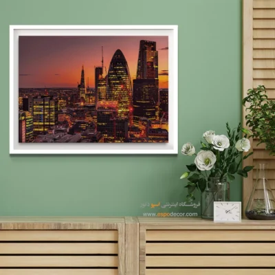 تابلو آثار معماری جهان - اسپو دکور