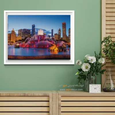 تابلو آثار معماری جهان - اسپو دکور