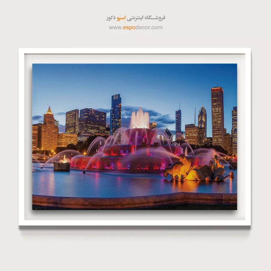 تابلو آثار معماری جهان - اسپو دکور