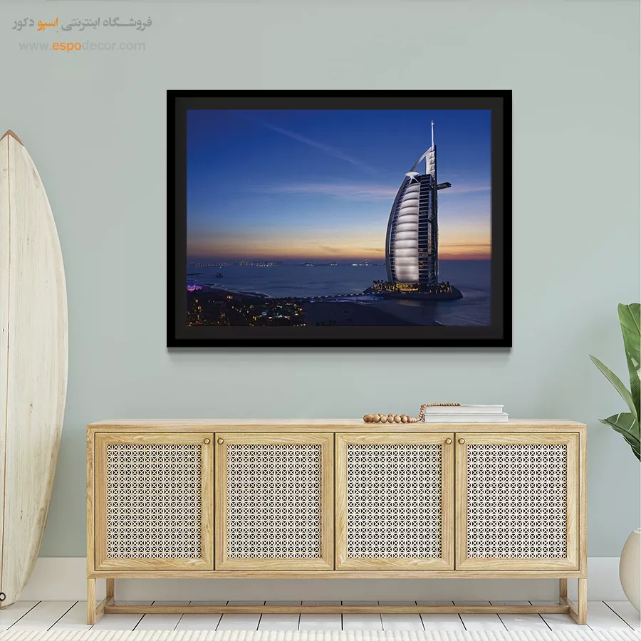 تابلو آثار معماری جهان - اسپو دکور