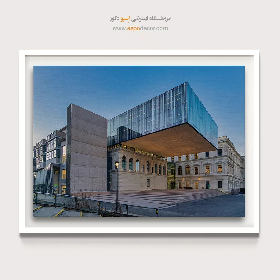 تابلو آثار معماری جهان - اسپو دکور