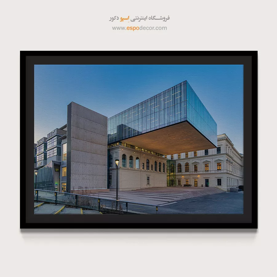 تابلو آثار معماری جهان - اسپو دکور