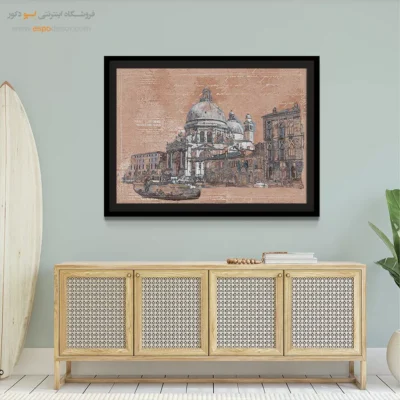 تابلو آثار معماری جهان - اسپو دکور