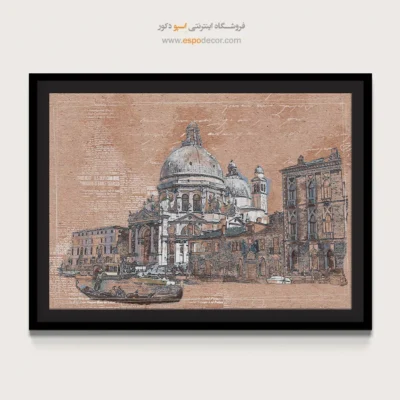 تابلو آثار معماری جهان - اسپو دکور