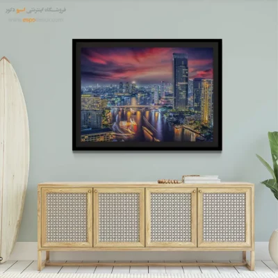 تابلو آثار معماری جهان - اسپو دکور