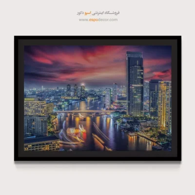 تابلو آثار معماری جهان - اسپو دکور