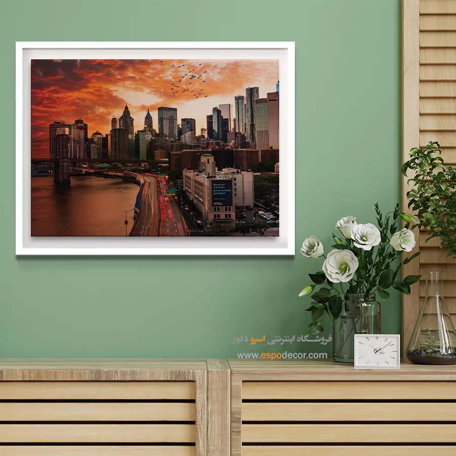 تابلو آثار معماری جهان - اسپو دکور