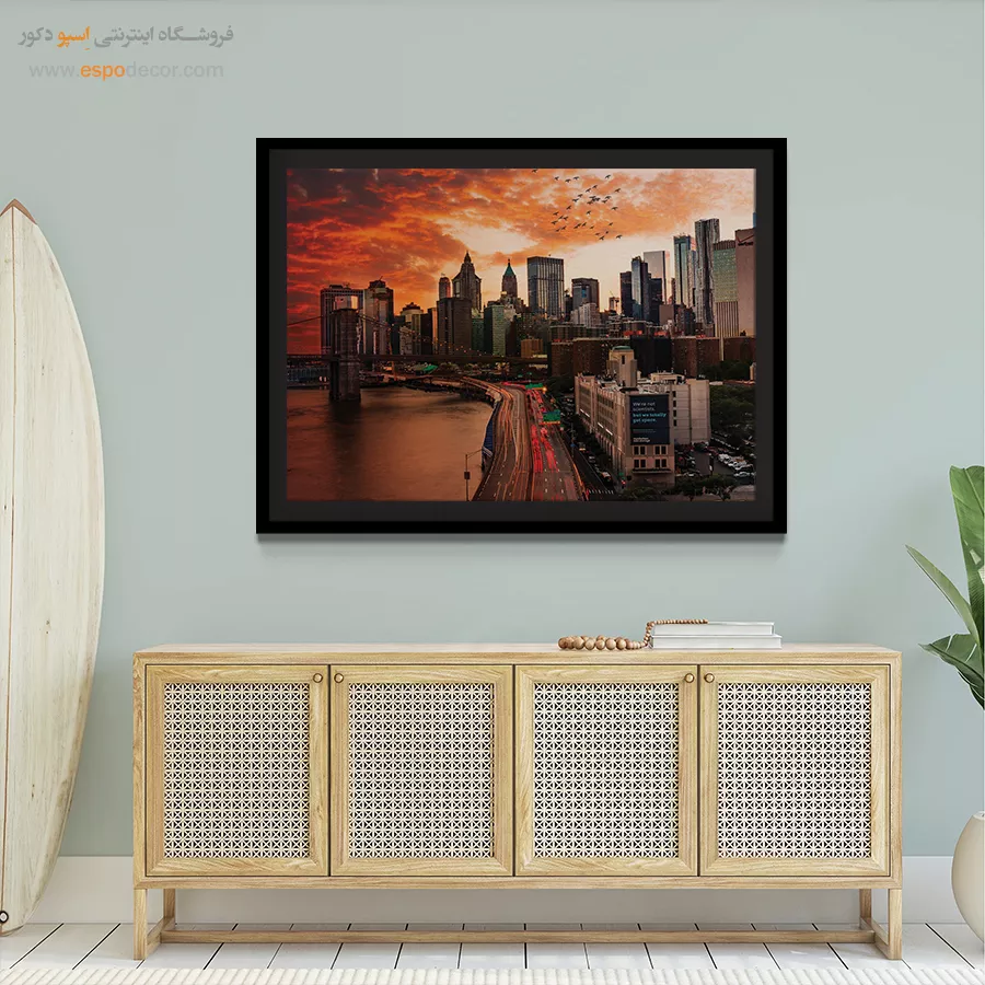 تابلو آثار معماری جهان - اسپو دکور