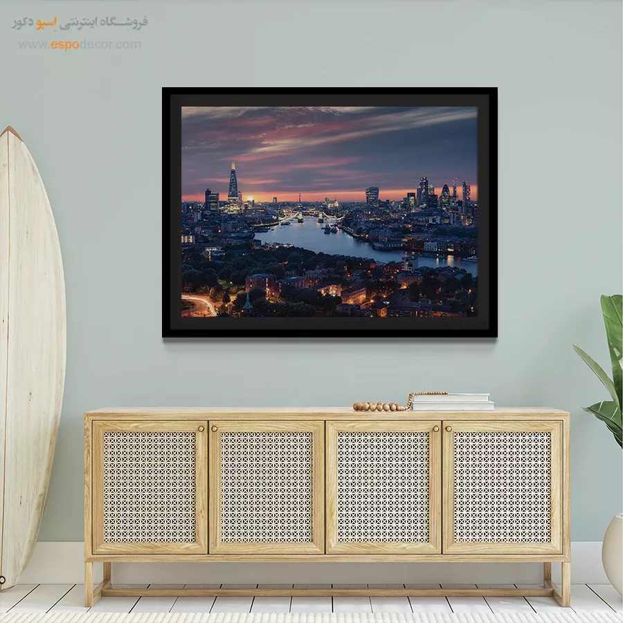 تابلو آثار معماری جهان - اسپو دکور