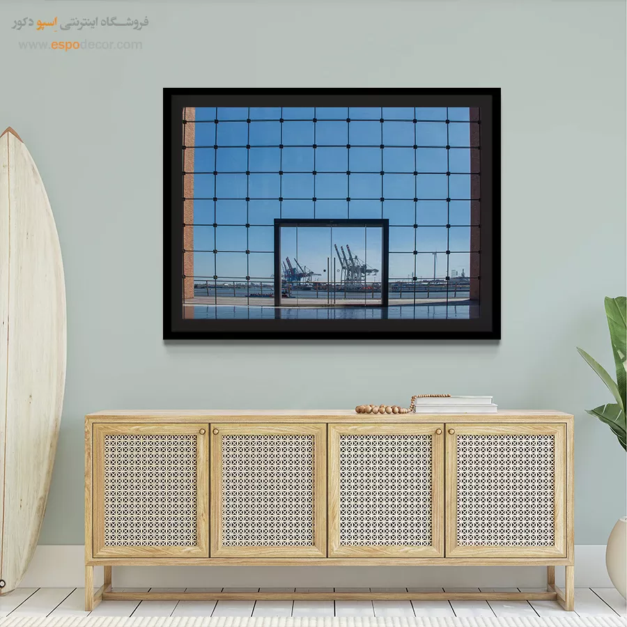 تابلو آثار معماری جهان - اسپو دکور