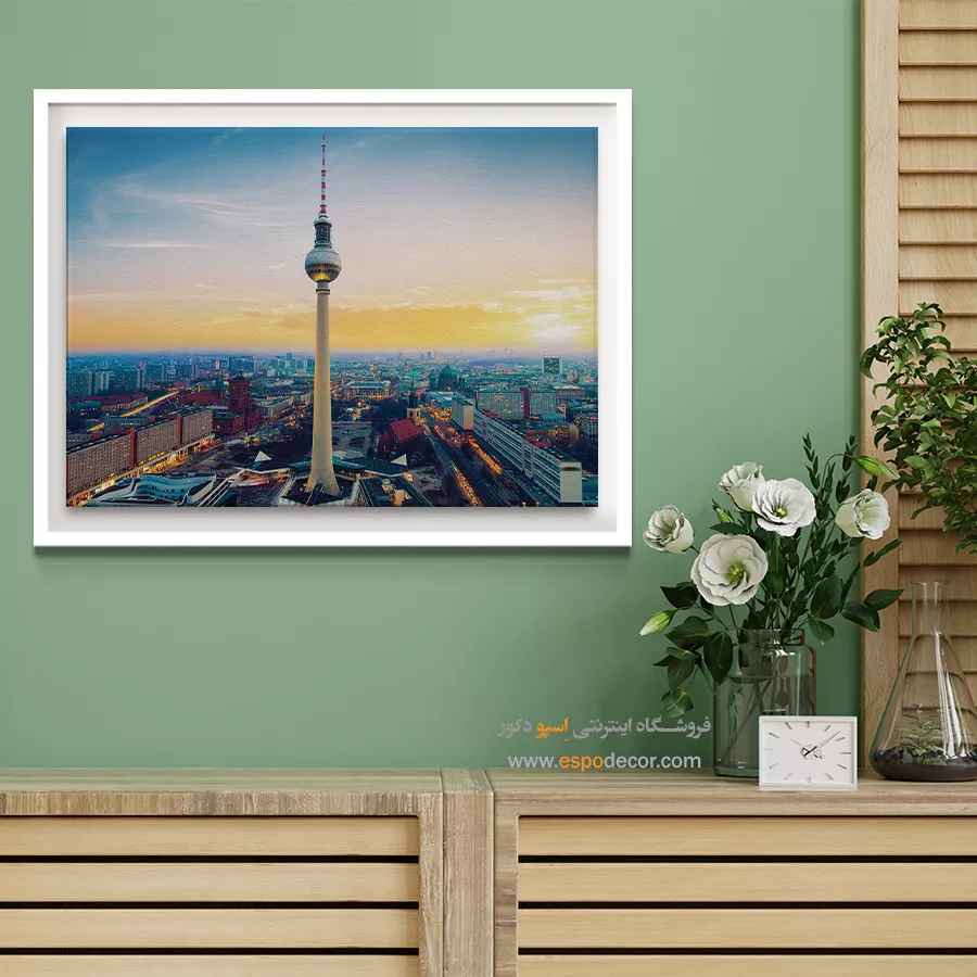 تابلو آثار معماری جهان - اسپو دکور