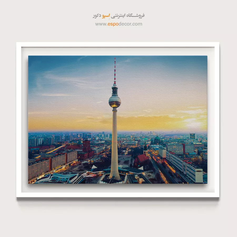 تابلو آثار معماری جهان - اسپو دکور