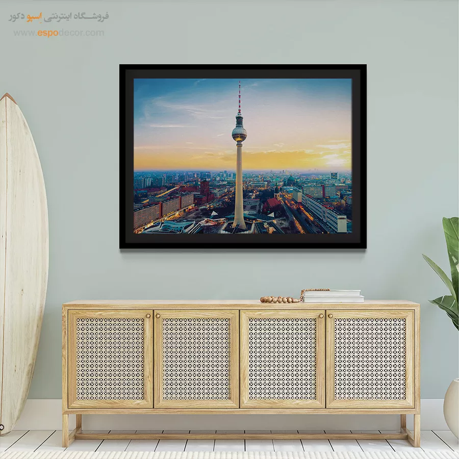 تابلو آثار معماری جهان - اسپو دکور