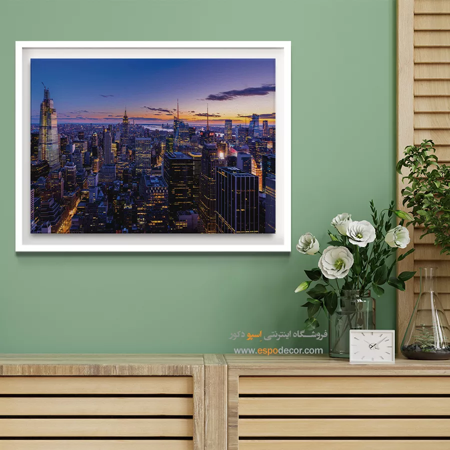 تابلو آثار معماری جهان - اسپو دکور