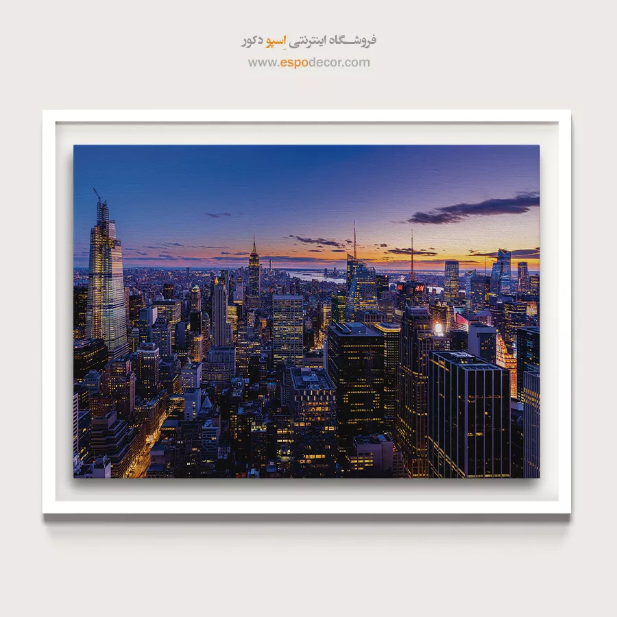 تابلو آثار معماری جهان - اسپو دکور
