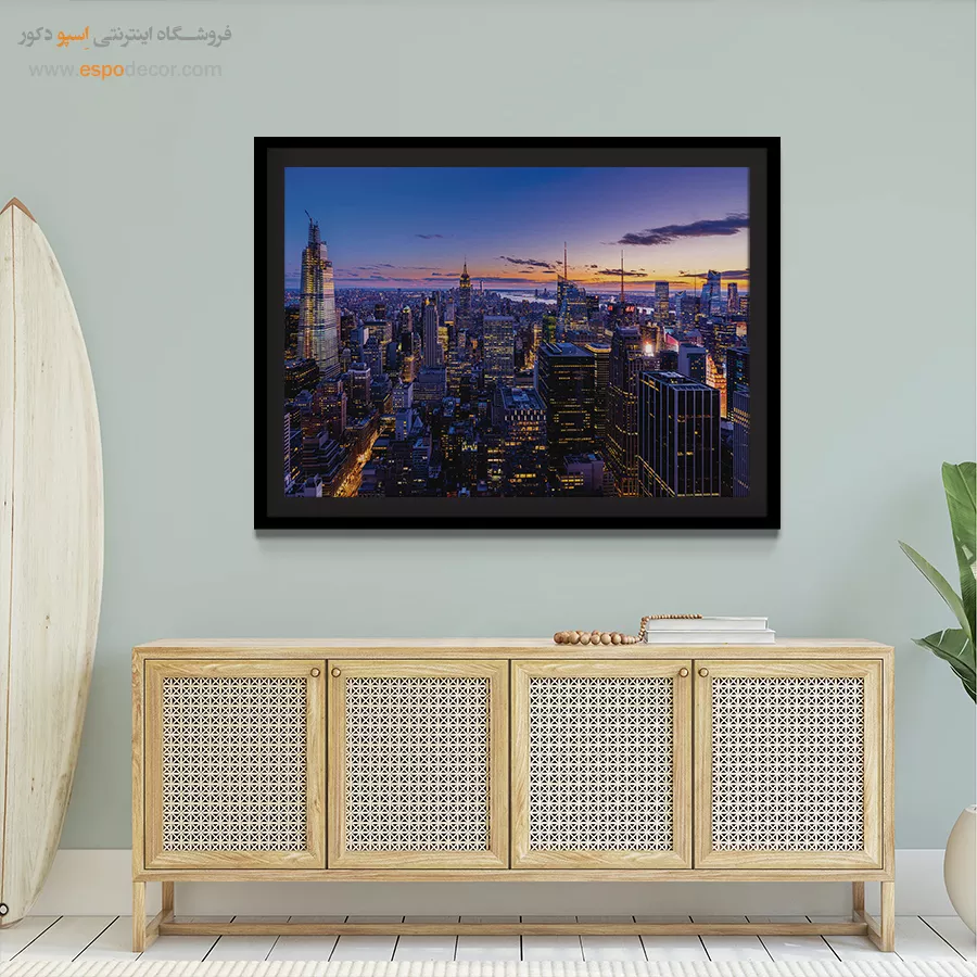 تابلو آثار معماری جهان - اسپو دکور