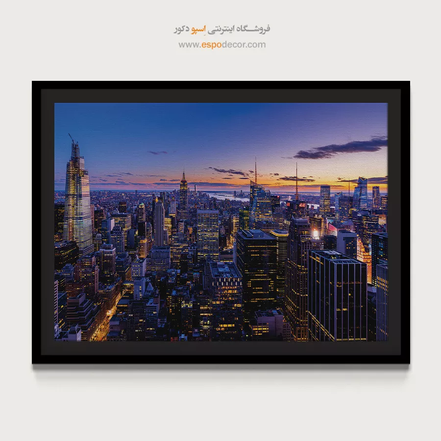 تابلو آثار معماری جهان - اسپو دکور