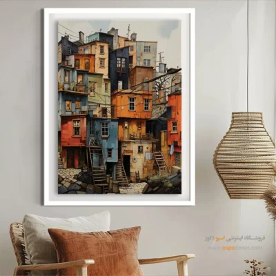 تابلو آثار معماری جهان - اسپو دکور