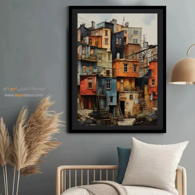 تابلو آثار معماری جهان - اسپو دکور