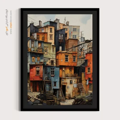 تابلو آثار معماری جهان - اسپو دکور