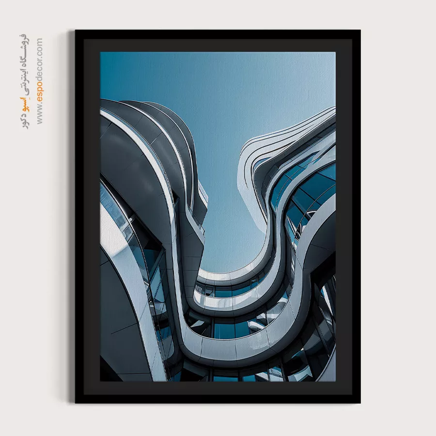 تابلو آثار معماری جهان - اسپو دکور