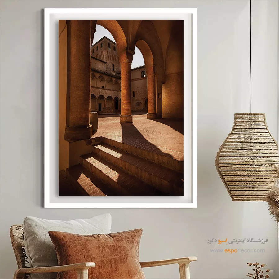 تابلو آثار معماری جهان - اسپو دکور