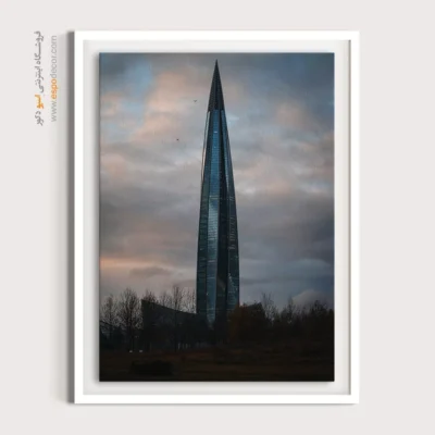 تابلو آثار معماری جهان - اسپو دکور