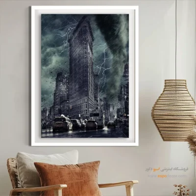تابلو آثار معماری جهان - اسپو دکور