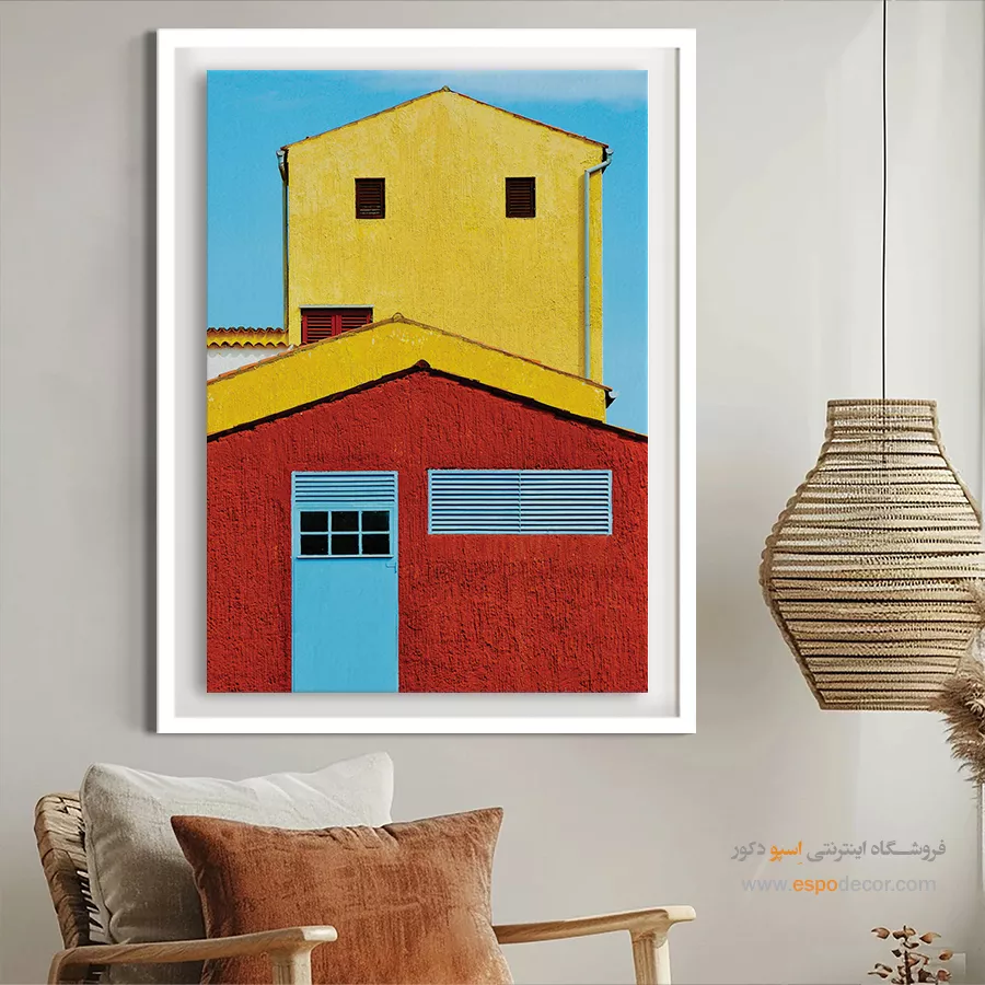 تابلو آثار معماری جهان - اسپو دکور