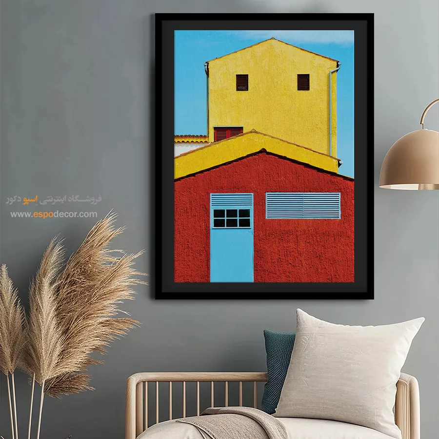 تابلو آثار معماری جهان - اسپو دکور