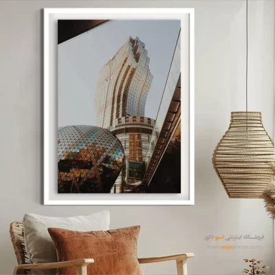 تابلو آثار معماری جهان - اسپو دکور