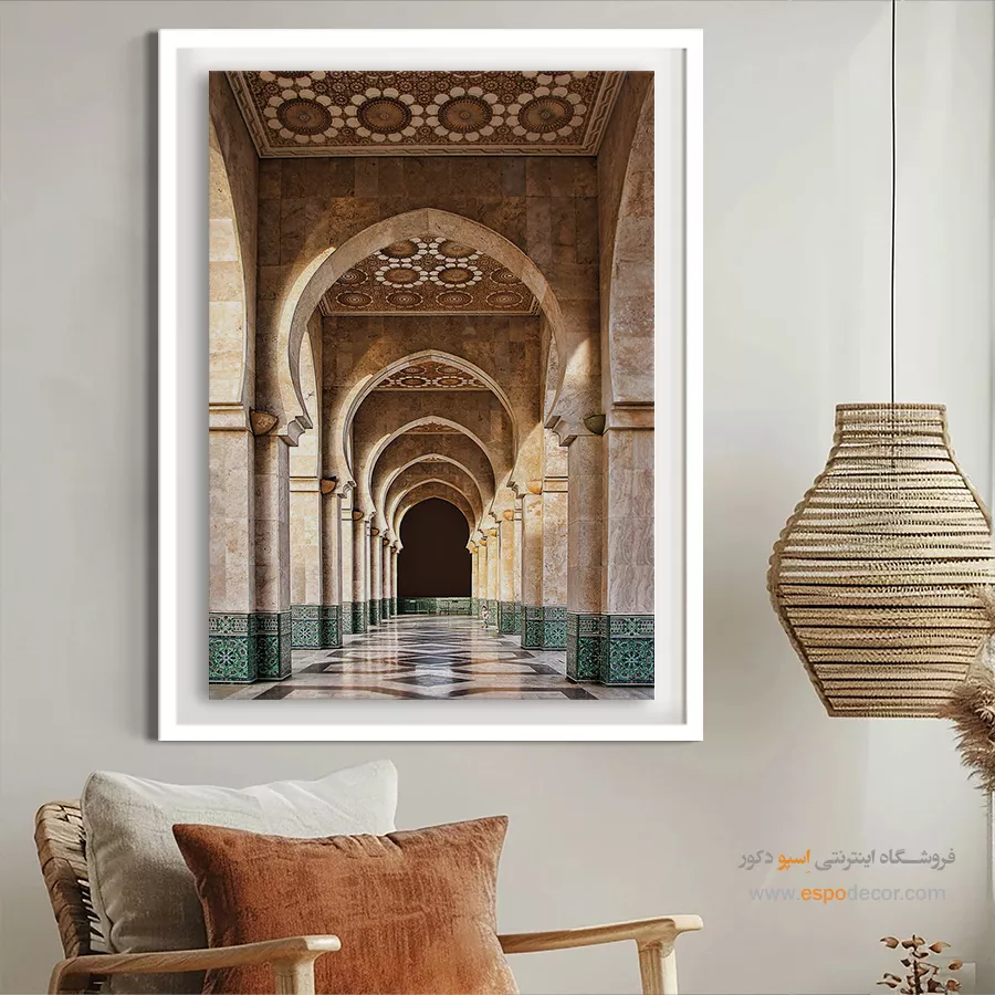 تابلو آثار معماری جهان - اسپو دکور