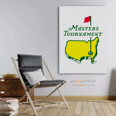 تابلو لوگو مسابقات قهرمانی گلف مردان