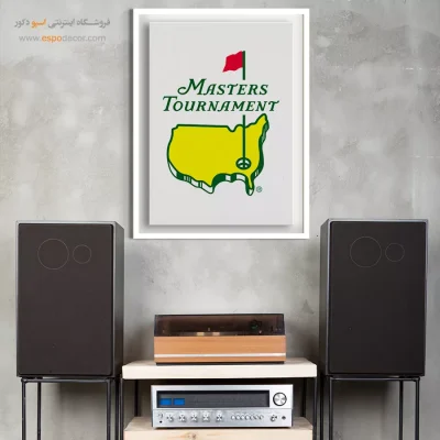 تابلو لوگو مسابقات قهرمانی گلف مردان