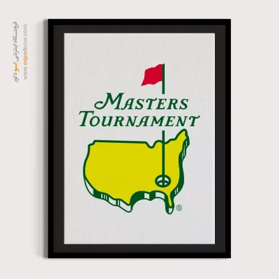 تابلو لوگو مسابقات قهرمانی گلف مردان