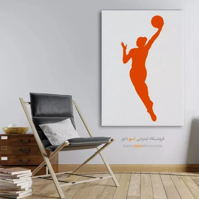 خرید تابلو لوگو لیگ ملی بسکتبال زنان