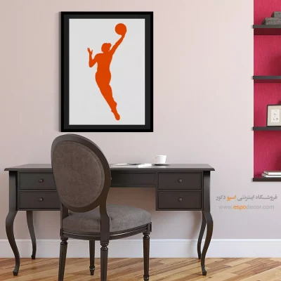 خرید تابلو لوگو لیگ ملی بسکتبال زنان