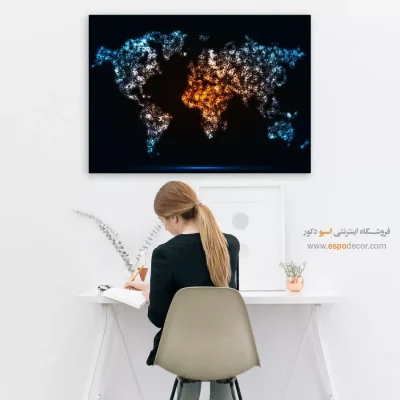 خرید تابلو نقشه برای هدیه تولد