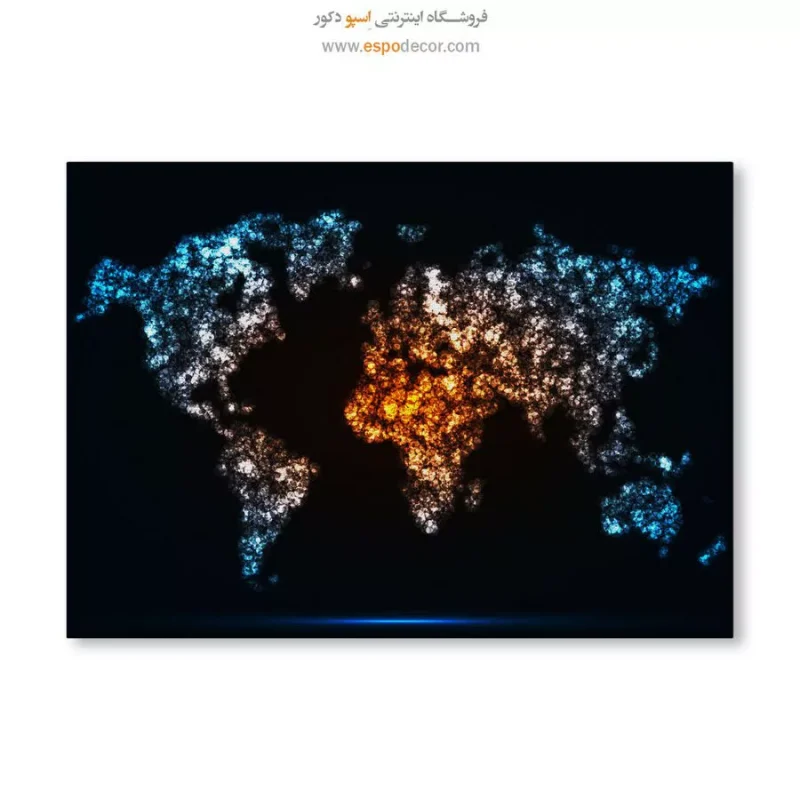 خرید تابلو نقشه برای هدیه تولد