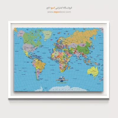 تابلو اطلس جهان