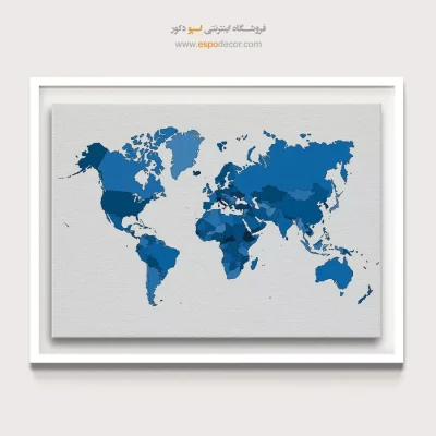 تابلو نقشه جهان