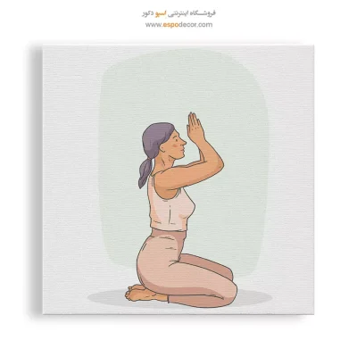 خرید تابلو نماد یوگا