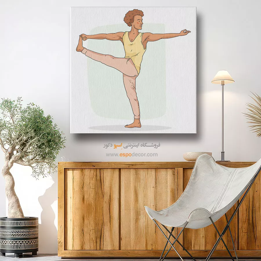 خرید و قیمت تابلو یوگا - پرانا – تابلو یوگا - اسپو دکور