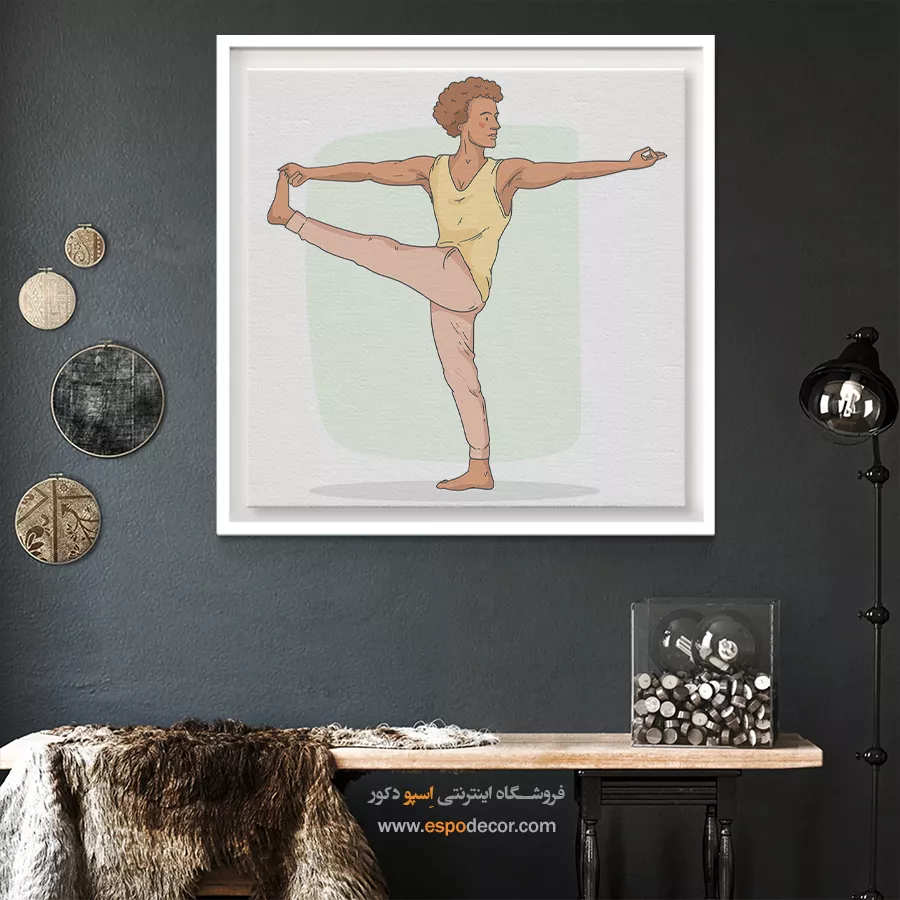 خرید و قیمت تابلو یوگا - پرانا – تابلو یوگا - اسپو دکور