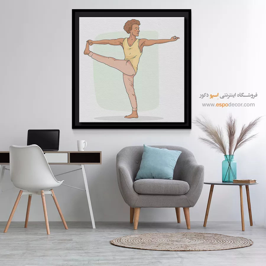 خرید و قیمت تابلو یوگا - پرانا – تابلو یوگا - اسپو دکور